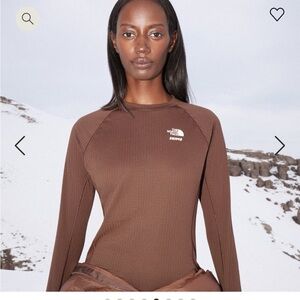 THE NORTH FACE X SKIMS DOTKNIT LONG SLEEVE TOP